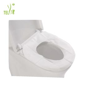 Quality 50gsm 1/16 fold disposable toilet seat protectors wholesale