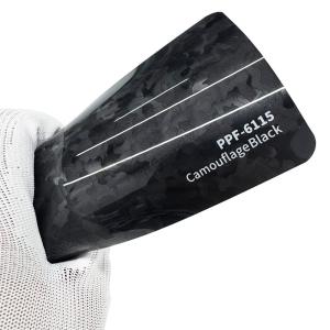 Quality Camouflage Black 8mil Froged Carbon Fiber Protection Film wholesale