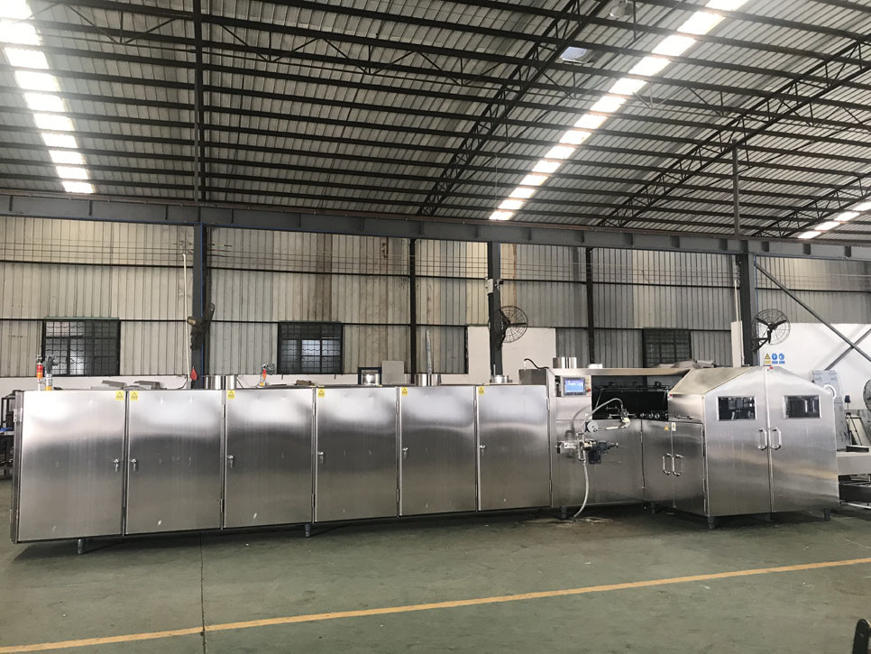 Schneider 10kg/H Sugar Ice Cream Cone Production Line Multifunctional