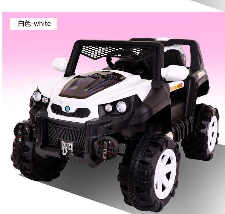 Unisex Ride-on Cars 12v Battery Electric Toy with Remote Control and Dynamic Music