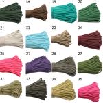 Colorful Orange Nylon Rope ISO9001 Double Braided Polyester Rope
