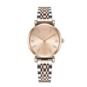 Quality Analog Stainless Steel Quartz Watch 30mm Dia Casual Aesthetic Mirror wholesale