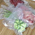 Food Storage Embossed Vacuum Seal Bags Custom Sealed 8" 3 Pack 11" 2 Pack Multi