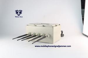 Quality High Power 850MHz 2100MHz 2400MHz Jammer for Blocking GSM CDMA 3G 4G WiFi2.4G wholesale