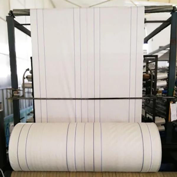 Cheap PP FIBC Fabric Polypropylene Woven Cloth Roll 50-300GSM UV Treated for sale