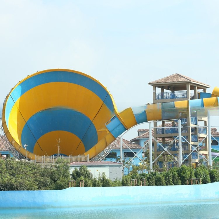 Super Trumpet Water Slide for Aqua Park