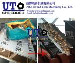 waste furniture shredder, furniture crusher, hig performance automatic sofa