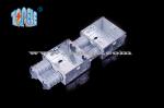 Electrical Boxes / 2-Gang British Standard Metal Conduit Box with PVC , Switch