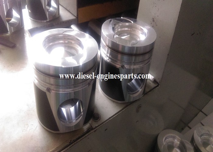 4JH1 4HK1 Diesel Engine Piston OEM Plated Gray Casting For Driving