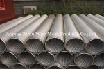 12" Diameter Johnson V Wire Wrapped Screen Pipe Sus 304 For Water Well