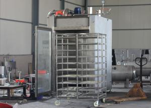 Quality High Degree Automation Stainless Steel Sausage Smoking Machine wholesale