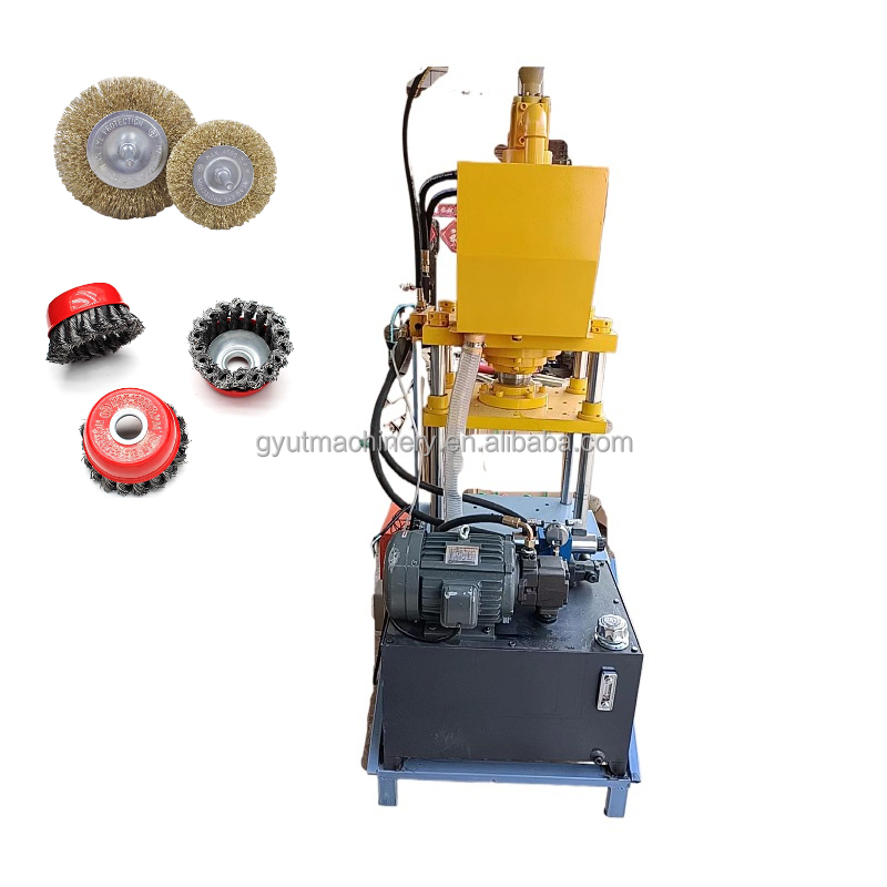 4" Twisted Power Steel Wire Cup Brush Machine for Machinery Repair Shops at Affordable