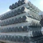 0.5mm 0.8mm 1mm Thick Galvanized Pipe for Construction Directly ISO9001