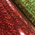 Soft and Durable Reflective Transparent Rainbow Holographic Film for Inkjet