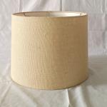 Buff Fabric Linen Pendant Light Shades 240*200MM Easy Fit