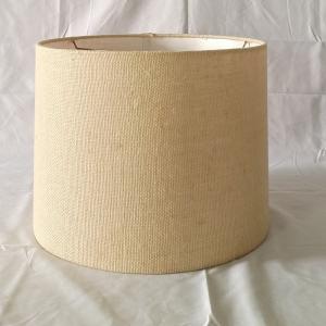 Quality Buff Fabric Linen Pendant Light Shades 240*200MM Easy Fit wholesale