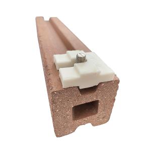 Quality Pa 66 Aluminium Profile Accessories With Increased Elasticity wholesale