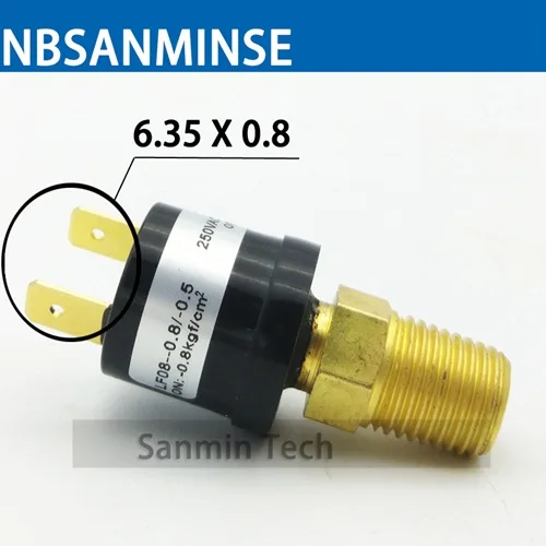 SMF08V Pressure Switch Designed Automatic Reset Small Vacuum Parts Used In Vacuum Environment