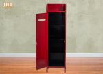 Wood Floor Storage Cabinets Decorative Wooden Cabinet Red Color Post Box MDF