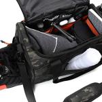 Overnight Water Resistant Gym Bag With Shoe Compartment 22L