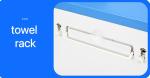 Medical ABS Thickened Plastic Hospital Bedside Cabinet in Customized Color for