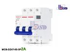 Commercial 2 Amp Circuit Breaker 3 Pole Mcb Circuit Breaker Protection For Sub -