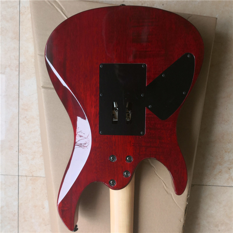 High quality Customized 6 string electric guitar color is optional cedar body rosewood fingerboard basswood back side