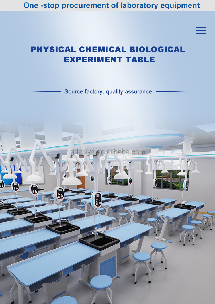 Metal / Aluminum-plastic Chemistry Lab Furniture With Modern Design And Accessories