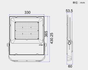 China SMD LED Flood Light 5 Years Guarantee 150w LED Flood Light ETL DLC CE Listed on sale