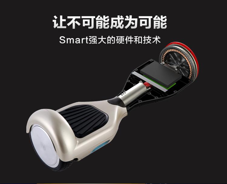 6.5 Inch Hoverboard Smart Balance Wheel Self Balancing Electric Scooter Samsung battery China factory