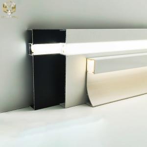Quality Cove Aluminium Floor Skirting Powder Coating OEM wholesale