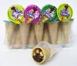 OEM Ice Cream Cup With Chocolate Jam & Crispy Biscuits Sweet Snack