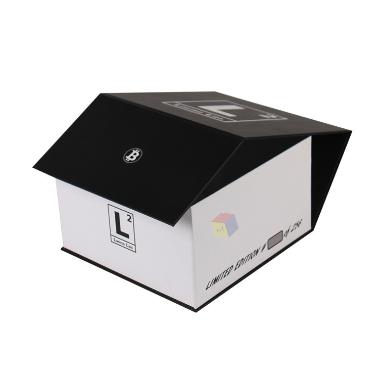 Hot Stamp Apparel Paper Box Hard Cardboard Baseball Cap Gift Box Fashionable
