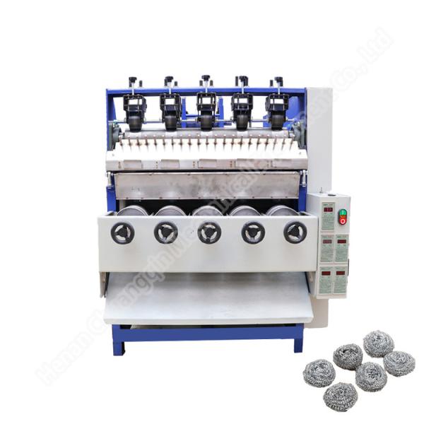 Stainless Steel Wire Scourer Ball Making Machine Steel Wire Ball Production