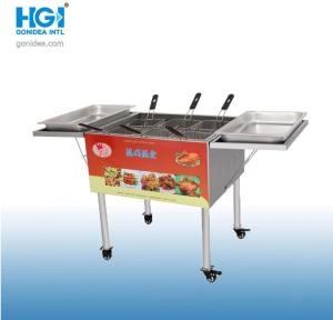 Quality Gas Fryer Machine Commercial Cooking Appliances Stainless Steel 15L 25L wholesale