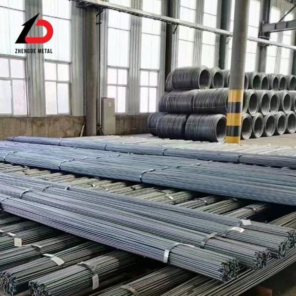 9m 12m Diameter HRB400 Hot Rolled Steel Rebar for Bridge Construction Custom