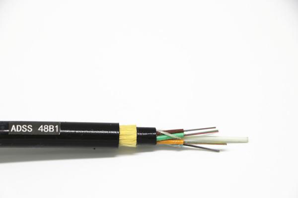 Power Line Fiber Optic Cable FRP Central Strength Member Positioned Outdoor