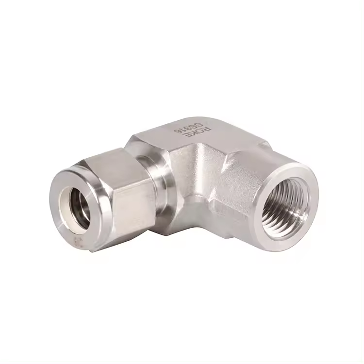 6000psi Forged Duplex Tube NXF 90 Degree Stainless Steel 316 Monel Female LR SR Elbow Return Bend Pipe Fittings Casting