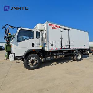 Quality HOWO Refrigerator Truck 4x2 Light Food Truck Refrigerator Trucks Factory Latest wholesale