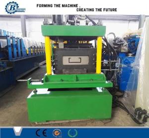 Quality Green / Blue Cr 12 Purlin Roll Forming Machine , Sheet Metal Shaping Machines wholesale