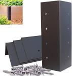 4mm/6mm Thickness Steel Corner Brace L Corner Bracket Joint for Wood Cabinets