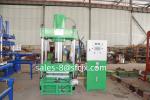 Powder Solid Tire Rubber Vulcanizing Press Safety Features Customizing