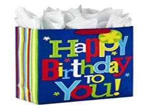 Quality 100% Recycled Vellum Kids Birthday Bag wholesale
