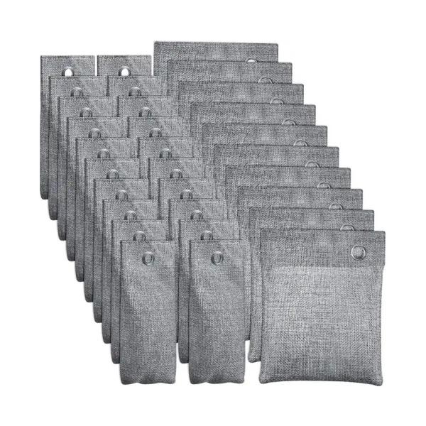 30 Pack Bamboo Charcoal Air Purifying Bags Active Ingredient Content Above 80%