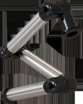 75mm Fume Extractor Accessories Black Welding Fume Extraction Hose