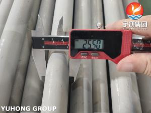 Stainless Steel Heat Exchanger Tube ASTM A213 TP316 100% Hydrostatic Test And Eddy Current Test