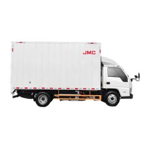 Quality 2024 JMC Truck Cabin Isuzu Cargo Truck 10 Ton Food Delivery Two-wheeled Electric Vehicle Seats 5 Door 2 Seater Truck wholesale