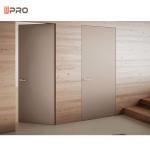 Customized Size Casement Patio Swing Doors Aluminum Frame Double Glass For