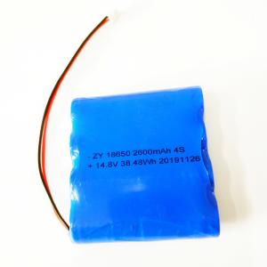Quality 1000 Times 14.8V 2600mAh 18650 Lithium Battery Pack wholesale