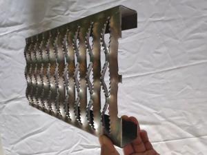 Industrial Mezzanines Diamond Safety Grating Aluminum Metal Stair Treads Anti Skid